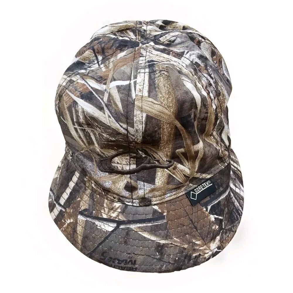 Drake Waterfowl Camouflage Gore-Tex Bucket Hat Realtree Max-5 M/L